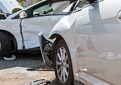 交通事故の写真