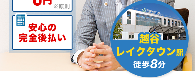 越谷レイクタウン徒歩8分