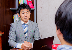 面談の写真
