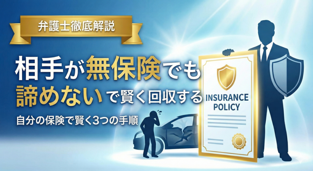 無保険　交通事故